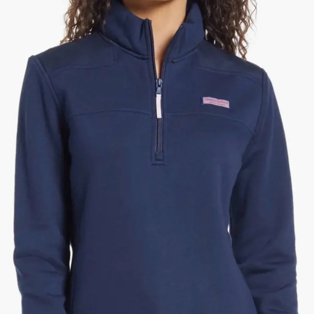 Vineyard Vines Navy Quarter Zip - Size XS - Picture 3 of 9